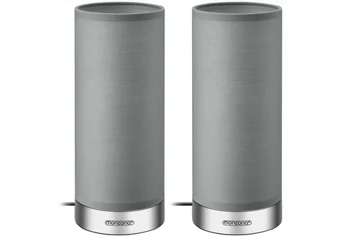 monzana Tischleuchte Jasmin in grau von Monzana