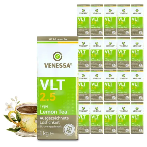 VENESSA Lemon Tea VLT 2.5 -  20 x 1kg - Instnat Zitronentee Automatenfähig