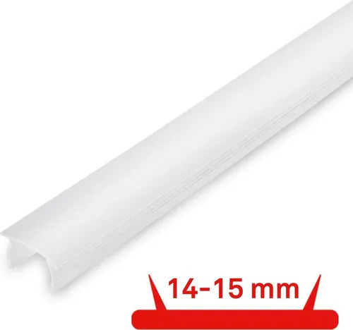 Pimp your Panel Diffusor 1,3m Profilschiene Kürzbar Klemmbar Weiß