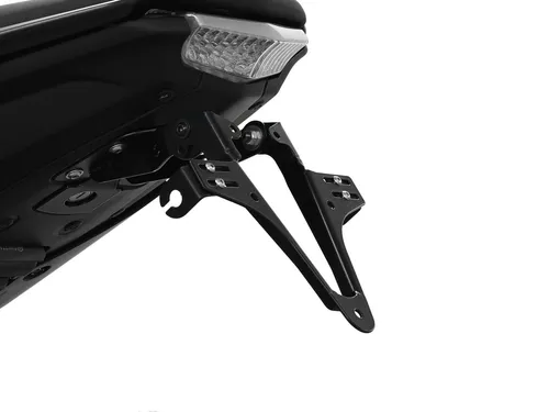 ZIEGER Kennzeichenhalter Basic für Yamaha MT-125 - Hochwertiger Kennzeichenhalter für Yamaha MT-125, witterungsresistent und ohne TÜV-Eintragung erforderlich. Ideal für sportliche Optik und einfache Montage.