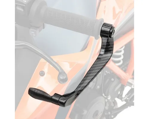 Zaddox Handschutz Motorrad Hebelschützer Lever Guard X6 - Handgelenkschoner für Brems- und Kupplungshebel, schützt vor ungewollter Bedienung und bietet zusätzlichen Schutz bei Stürzen. Für verschiedene Motorradtypen geeignet, leicht und widerstandsfähig.