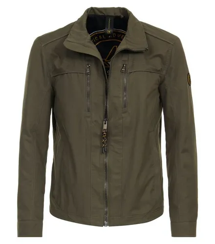 CASAMODA Herren Blouson Reißverschluss Regular Grün 3XL - Funktionsjacke aus Baumwoll-Polyamidmix, pflegeleicht und ideal für modebewusste Herren. Mit Stehkragen und praktischen Reißverschlusstaschen für zusätzlichen Stauraum.