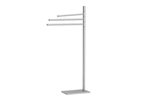 relaxdays Handtuchständer 3 Arme Edelstahl, silber - Moderner Handtuchständer für Dein Badezimmer – bietet mit drei beweglichen Armen viel Platz zum Trocknen von Hand- und Badetüchern, ganz ohne Bohren. Stilvolles Design aus hochwertigem Edelstahl sorgt für Stabilität und Eleganz.