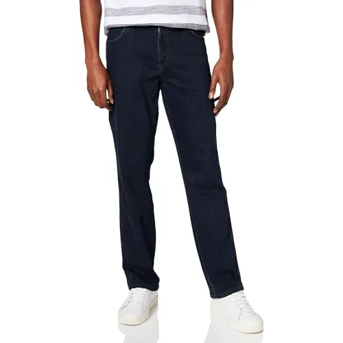 Wrangler Herren-Jeans Texas, Regular Fit, Straight Leg - Bequeme Jeans mit authentischem Stil, die auf der Taille sitzt. Ideal für jeden Anlass und aus hochwertiger Baumwolle gefertigt. Eine zeitlose Ergänzung für die Garderobe.