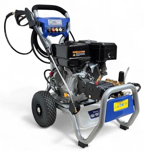 Benzin Hochdruckreiniger 11 PS | 280 Bar Flächenreiniger - Hochdruckreiniger für professionelle Anwendungen: 280 Bar Druck, 16 l/min Fördermenge und unabhängiger Betrieb ohne Strom – ideal für Baustellen und landwirtschaftliche Flächen.