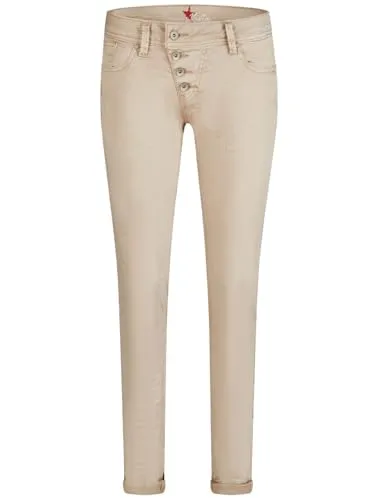 Buena Vista Stoffhose Malibu Stretch Twill in Beige, Größe L - Bequeme und stylische Stretch-Twillhose in Beige, Größe L. Ideal für lässige Looks und den täglichen Gebrauch.