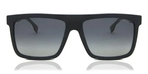 Boss 1440/S MATTE BLACK/GREY SHADED Herren Sonnenbrille von HUGO BOSS BLACK