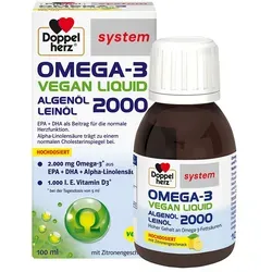 Doppelherz Omega-3 Vegan Liquid 2000 System
