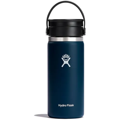 Hydroflask Wide Flex Sip Lid 473 ml Indigo - Thermobehälter mit innovativem Cold Flow-System, das Getränke über 4 Stunden kalt hält – perfekt für unterwegs!