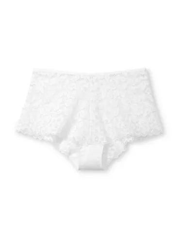 CALIDA Natural Comfort Lace Panty Damen - Elegante Passform mit elastischer Spitze - Funktionsunterwäsche, Regular Cut mit edler elastischer Spitze und doppellagigem Zwickel für optimalen Tragekomfort und Stil.