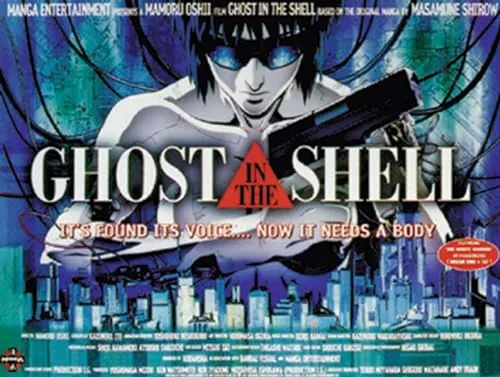 Close Up Ghost in The Shell Poster (101,5cm x 68,5cm)
