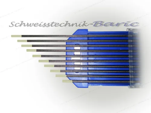 Wolframelektroden Grau WC20 1,6 x 175 zum WIG DC-Schweißen Wolframnadeln 10 x
