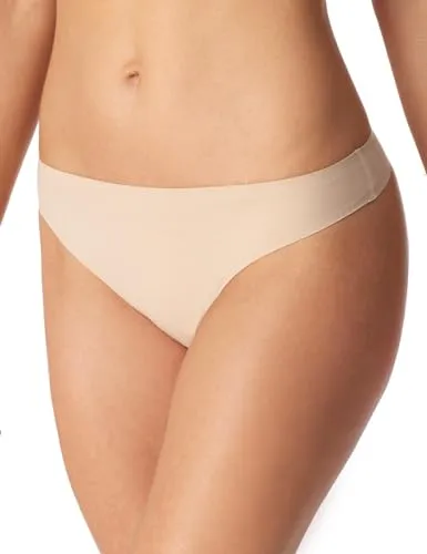 Schiesser String Invisible Soft Unterhose - Beige, Größe 40 - Funktionsunterwäsche aus 70% Polyamid und 30% Elasthan, bietet hohen Tragekomfort und ist ideal für nahtlose Looks.