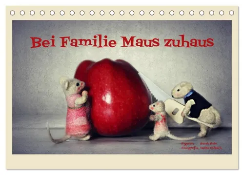 Heike Hultsch Hain | Bei Familie Maus zuhaus (Tischkalender 2026 DIN A5...