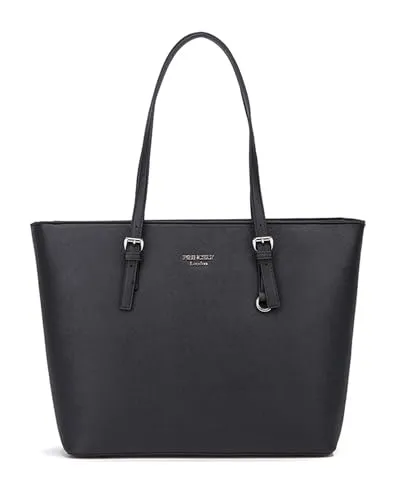 Princely London Shopper Beverly Large in schwarz von Princely London