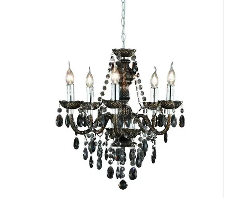 Reality Leuchten Kronleuchter Kronleuchter-T in schwarz von Reality Leuchten