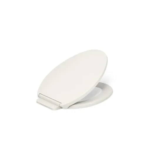 Kohler 27331-96 K-27331-96 Glissade ReadyLatch Quiet Close Toilettensitz, länglich, Keks