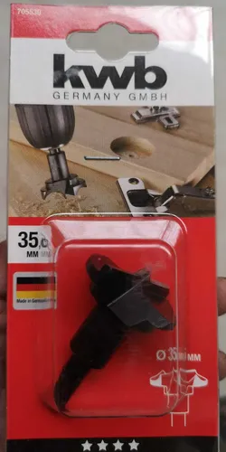 KWB Scharnierlochbohrer, ø 35 mm Forstnerbohrer