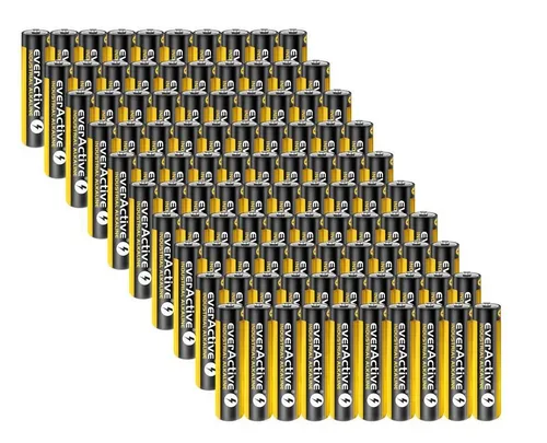 Everactive Industrial AAA Mikro Batterien 1100 mAh 1,5 V LR03 Alkaline 100 x