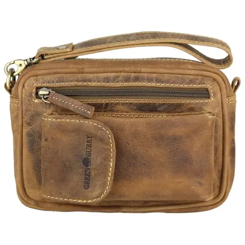 Produktbild Greenburry Vintage Handgelenktasche aus Leder