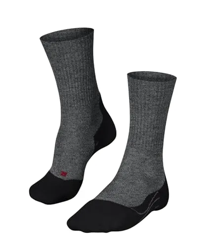 FALKE Herren Wandersocken TK2 Explore Wool M - Sportsocken aus atmungsaktiver Merinowolle, ideal für kalte Wetterbedingungen; mit antiblasen Polsterung für hohen Tragekomfort und perfekten Sitz.