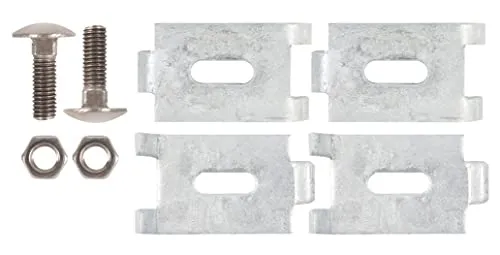 Alberts 673277 Eckverbinder | für Gittermatten | feuerverzinkt | M8 x 30 mm | 2er Set