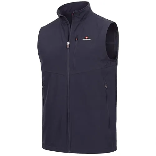 Höhenhorn Allalin Herren Weste Softshell Dunkelblau Gr. S