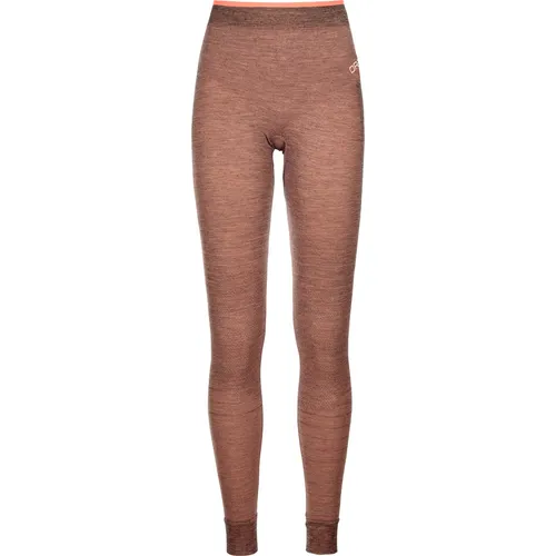Ortovox 230 Competition Long Pants Women Bloom (L) - Funktionsunterwäsche für Damen, atmungsaktive und nahtfreie Merino-Hose für Höchstleistungen beim Skitourengehen und Freeriden.