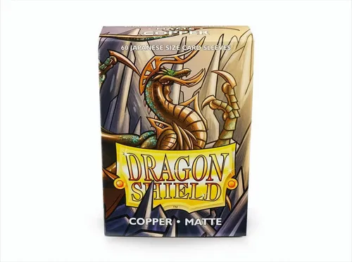 Dragon Shield Japanische Matte Sleeves Copper (60 Sleeves)