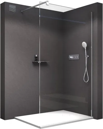 Bernstein Walk-in-Dusche EX101, 10mm ESG-Sicherheitsglas von BERNSTEIN