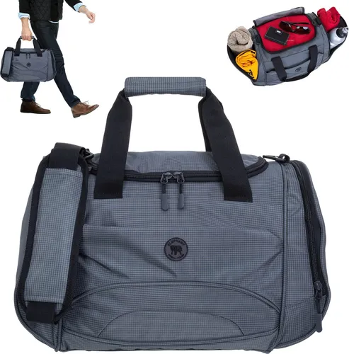 Sporttasche klein Elephant Color Small 42 cm - Praktische Sporttasche mit 18 L Stauraum und Trinkflasche, ideal für Sport, Reisen oder Fitness. Inklusive Nassfach und optimaler Übersicht durch U-Öffnung.