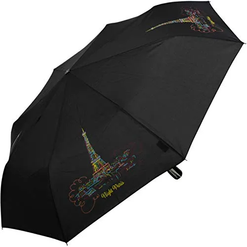 Doppler Fiber Magic Night Paris Regenschirm Umbrella Schirm mit Doppel Automatik 7441465P02