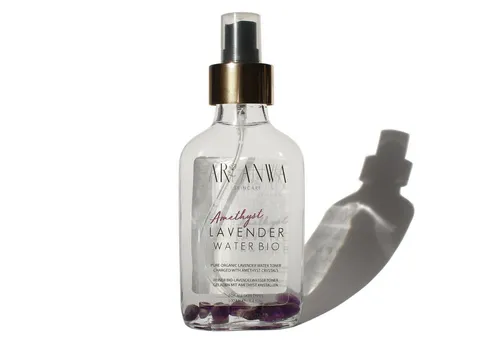 ARI ANWA Skincare Gesichtswasser Lavendelwasser Spray Bio mit Amethyst, Gesichts- und Körperspray