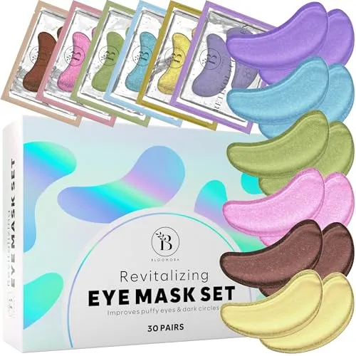 BLOOMORA Gemischte Augenpads (30 Paare)