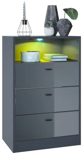 Vladon Kommode Pino V2 in grau von Vladon