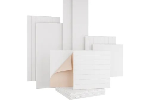 AKUSTIKO Schallschutzpaneel, (Selbstklebend 60x60cm - 20 Stück Weiß Akustik Wandpaneele Schallschutz & Raumakustik Panels Filz 9mm Hexim Decken- & Wandverkleidung Innenoptik Gestaltung (7.2m)