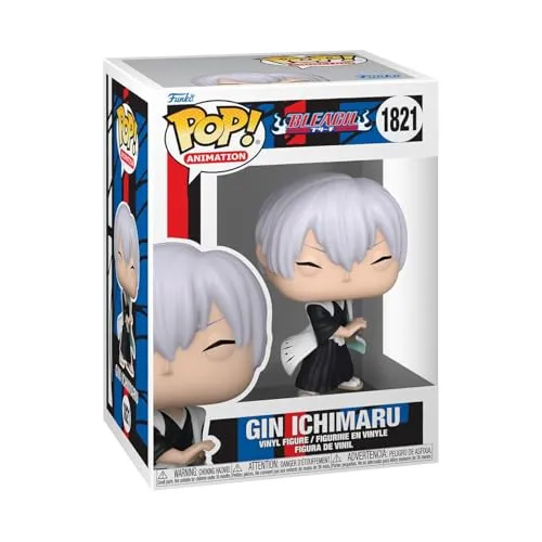 Funko Pop! Animation: Bleach - Gin Ichimaru - Vinyl-Sammelfigur - Geschenkidee - Offizielle Handelswaren - Spielzeug Für Kinder und Erwachsene - Anime Fans - Modellfigur Für Sammler und Display