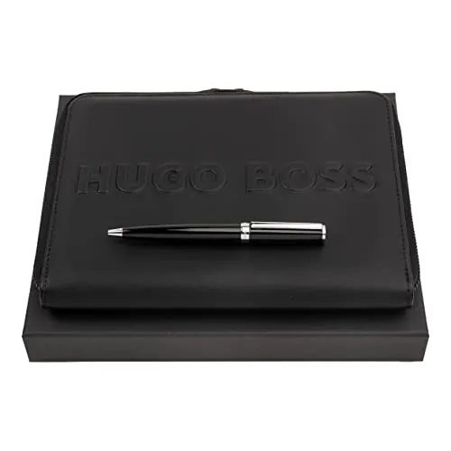 Hugo Boss Set (Kugelschreiber & Konferenzmappe A5) von HUGO BOSS
