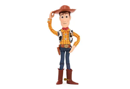Disney Toy Story Woody Interaktive Actionfigur - Actionfigur Woody, der Sheriff aus Toy Story, spricht mit 15 Sätzen und interagiert mit anderen Toy Story Figuren für ein spannendes Spielerlebnis!