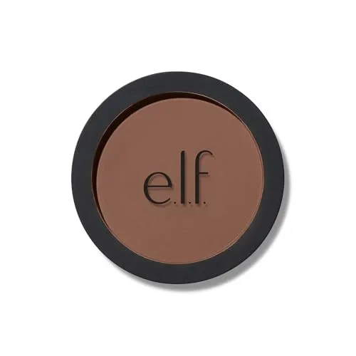 e.l.f. Primer-Infused Bronzer, Langanhaltendes & Budge-Proof Makeup, Leicht & Aufbaubar, Glatte & Einfache Anwendung, Vegan & Tierversuchsfrei, Desert Sun