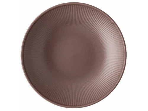 Thomas Porzellan Suppenteller Clay rust, 28 cm tief - Suppenteller aus hochwertigem Porzellan, spülmaschinensicher und ideal für rustikale Tischgedecke. Perfekt für jeden Anlass!