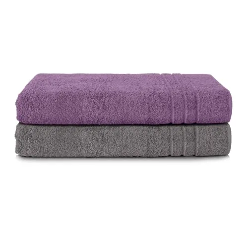 Komfortec 2er Saunatuch Set 70x200 cm von Komfortec