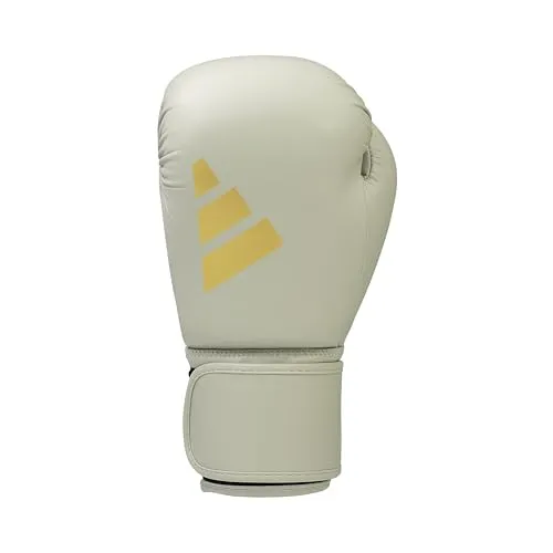 adidas Speed 50 aluminia/Gold 8oz Tennisschläger - Einsteigsmodell aus strapazierfähigem Kunstleder mit optimaler Dämpfung und 7,5cm breitem Klettverschluss für zusätzliche Stabilität.