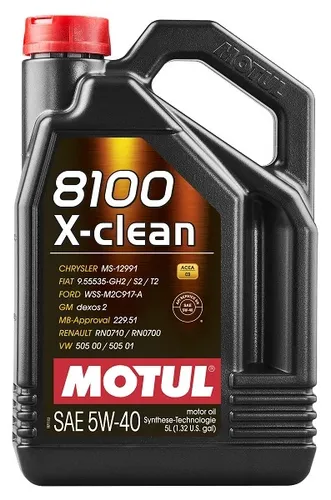 MOTUL 8100 X-CLEAN 5W40 5L