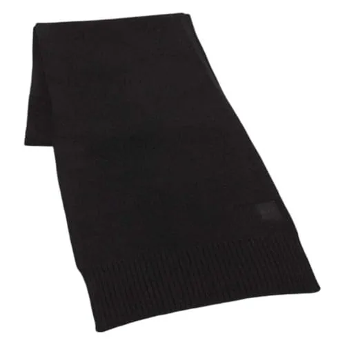 BOSS ORANGE Akaio_R_Scarf Damen Strickschal in schwarz von BOSS