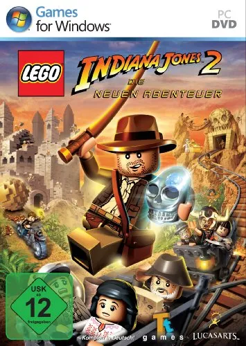 Lego Indiana Jones 2: Abenteuer für die ganze Familie - Spiele das spannende Action-Adventure-Spiel, das die besten Szenen der Filme kombiniert und kreatives Bauen fördert.