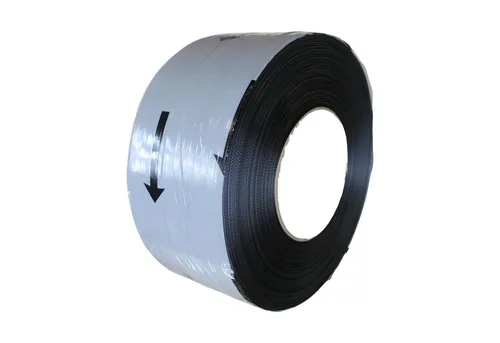 Packen24 Klemmen PP-Umreifungsband 3000 m x 0,63 mm - Hochwertiges PP-Umreifungsband in Schwarz, ideal für sicheres Verpacken und Transportieren von Waren. Robuste Qualität für den professionellen Einsatz.