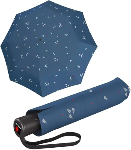 Knirps® Taschenregenschirm Medium Duomatic in blau von Knirps