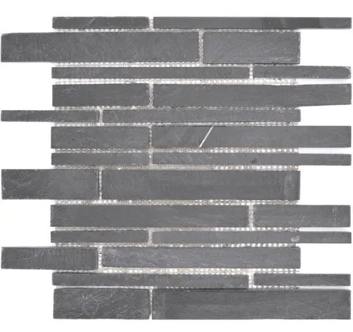 Wand- & Deckenfliesen Schwarz von MOSANI