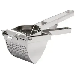 Vogue heavy-duty Kartoffelpresse - Edelstahl Kartoffelpresse mit herausnehmbarem Sieb für einfache Reinigung. Ideal für perfekte Pürees und vielseitige Anwendungen in der Küche.